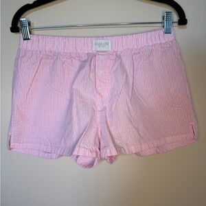 NWOT Harlow Light Pink Striped Women's Shorts